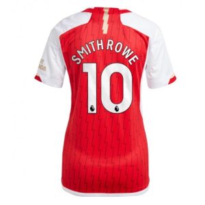 Arsenal Fotballdrakt Dame Emile Smith Rowe #10 Hjemmetrøye 2023-24 Kortermet