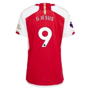 Arsenal Fotballdrakt Dame Gabriel Jesus #9 Hjemmetrøye 2023-24 Kortermet