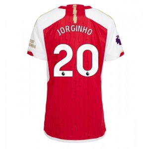 Arsenal Fotballdrakt Dame Jorginho Frello #20 Hjemmetrøye 2023-24 Kortermet