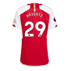 Arsenal Fotballdrakt Dame Kai Havertz #29 Hjemmetrøye 2023-24 Kortermet