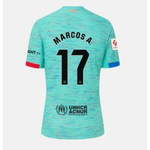 Barcelona Fotballdrakt Dame Marcos Alonso #17 Tredje Trøye 2023-24 Kortermet