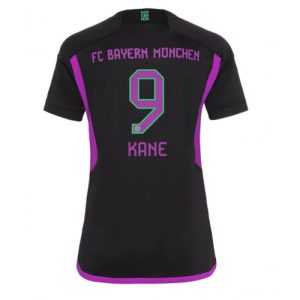 Bayern Munich Fotballdrakt Dame Harry Kane #9 Bortetrøye 2023-24 Kortermet