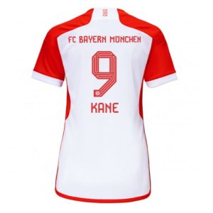 Bayern Munich Fotballdrakt Dame Harry Kane #9 Hjemmetrøye 2023-24 Kortermet