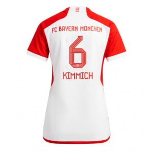 Bayern Munich Fotballdrakt Dame Joshua Kimmich #6 Hjemmetrøye 2023-24 Kortermet