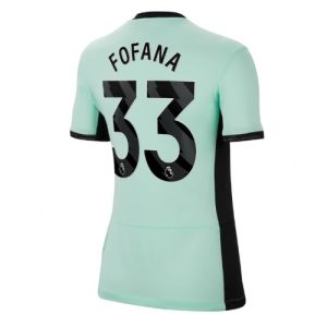 Chelsea Fotballdrakt Dame Wesley Fofana #33 Tredje Trøye 2023-24 Kortermet