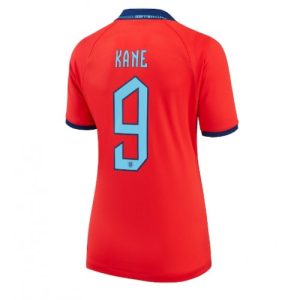 England Fotballdrakt Dame Harry Kane #9 Bortetrøye FIFA VM 2022 Kortermet