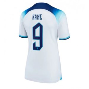 England Fotballdrakt Dame Harry Kane #9 Hjemmetrøye FIFA VM 2022 Kortermet