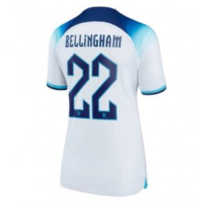 England Fotballdrakt Dame Jude Bellingham #22 Hjemmetrøye FIFA VM 2022 Kortermet