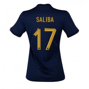 Fotballdrakt Dame Frankrike William Saliba #17 Hjemmetrøye FIFA VM 2022 Kortermet
