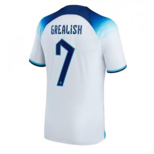 Fotballdrakt Herre England Jack Grealish #7 Hjemmetrøye FIFA VM 2022 Kortermet