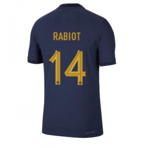 Fotballdrakt Herre Frankrike Adrien Rabiot #14 Hjemmetrøye FIFA VM 2022 Kortermet