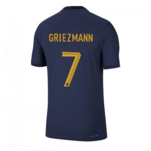 Fotballdrakt Herre Frankrike Antoine Griezmann #7 Hjemmetrøye FIFA VM 2022 Kortermet