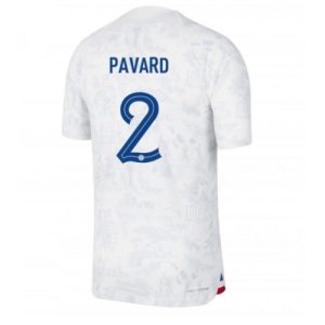 Fotballdrakt Herre Frankrike Benjamin Pavard #2 Bortetrøye FIFA VM 2022 Kortermet