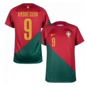 Fotballdrakt Herre Portugal Andre Silva #9 Hjemmetrøye FIFA VM 2022 Kortermet