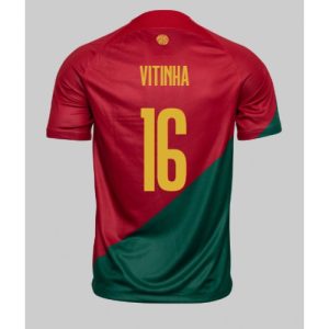 Fotballdrakt Herre Portugal Vitinha #16 Hjemmetrøye FIFA VM 2022 Kortermet