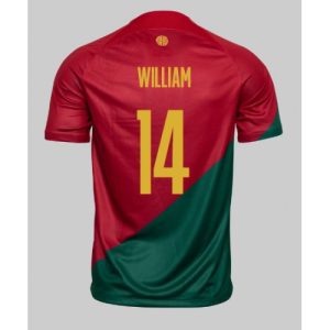 Fotballdrakt Herre Portugal William Carvalho #14 Hjemmetrøye FIFA VM 2022 Kortermet
