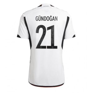 Fotballdrakt Herre Tyskland Ilkay Gundogan #21 Hjemmetrøye FIFA VM 2022 Kortermet