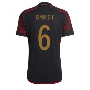 Fotballdrakt Herre Tyskland Joshua Kimmich #6 Bortetrøye FIFA VM 2022 Kortermet