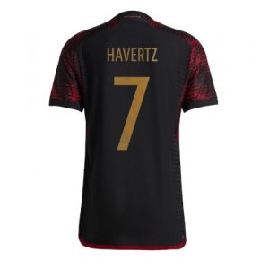 Fotballdrakt Herre Tyskland Kai Havertz #7 Bortetrøye FIFA VM 2022 Kortermet