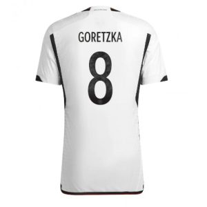 Fotballdrakt Herre Tyskland Leon Goretzka #8 Hjemmetrøye FIFA VM 2022 Kortermet