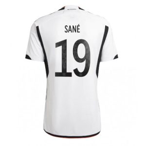 Fotballdrakt Herre Tyskland Leroy Sane #19 Hjemmetrøye FIFA VM 2022 Kortermet
