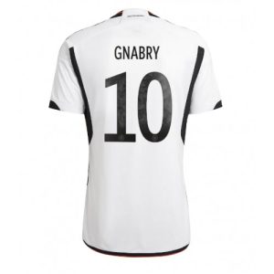 Fotballdrakt Herre Tyskland Serge Gnabry #10 Hjemmetrøye FIFA VM 2022 Kortermet