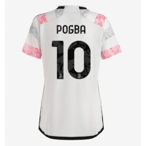 Juventus Fotballdrakt Dame Paul Pogba #10 Bortetrøye 2023-24 Kortermet