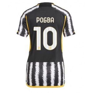 Juventus Fotballdrakt Dame Paul Pogba #10 Hjemmetrøye 2023-24 Kortermet