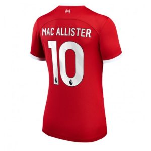 Liverpool Fotballdrakt Dame Alexis Mac Allister #10 Hjemmetrøye 2023-24 Kortermet