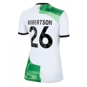Liverpool Fotballdrakt Dame Andrew Robertson #26 Bortetrøye 2023-24 Kortermet