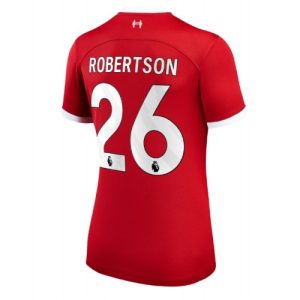 Liverpool Fotballdrakt Dame Andrew Robertson #26 Hjemmetrøye 2023-24 Kortermet
