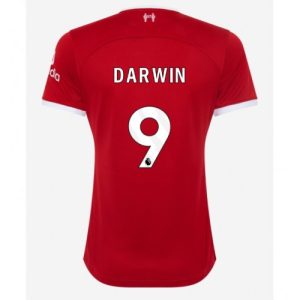 Liverpool Fotballdrakt Dame Darwin Nunez #9 Hjemmetrøye 2023-24 Kortermet