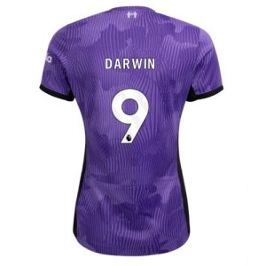 Liverpool Fotballdrakt Dame Darwin Nunez #9 Tredje Trøye 2023-24 Kortermet