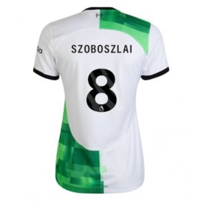 Liverpool Fotballdrakt Dame Szoboszlai Dominik #8 Bortetrøye 2023-24 Kortermet