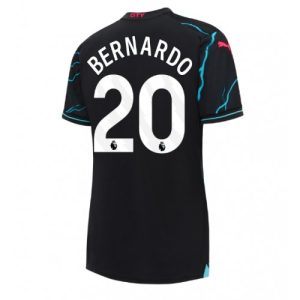 Manchester City Fotballdrakt Dame Bernardo Silva #20 Tredje Trøye 2023-24 Kortermet