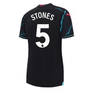 Manchester City Fotballdrakt Dame John Stones #5 Tredje Trøye 2023-24 Kortermet