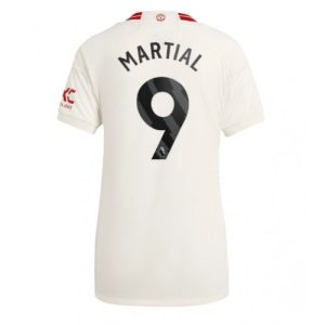 Manchester United Fotballdrakt Dame Anthony Martial #9 Tredje Trøye 2023-24 Kortermet