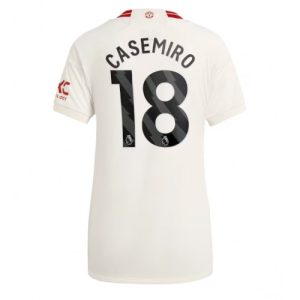 Manchester United Fotballdrakt Dame Casemiro #18 Tredje Trøye 2023-24 Kortermet