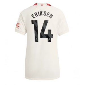 Manchester United Fotballdrakt Dame Christian Eriksen #14 Tredje Trøye 2023-24 Kortermet