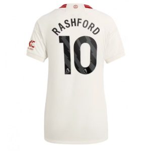 Manchester United Fotballdrakt Dame Marcus Rashford #10 Tredje Trøye 2023-24 Kortermet