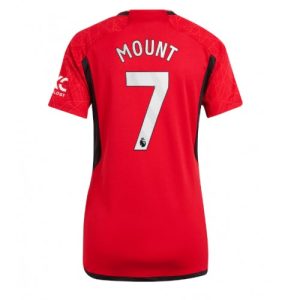 Manchester United Fotballdrakt Dame Mason Mount #7 Hjemmetrøye 2023-24 Kortermet