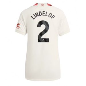Manchester United Fotballdrakt Dame Victor Lindelof #2 Tredje Trøye 2023-24 Kortermet