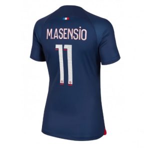 Paris Saint-Germain Fotballdrakt Dame Marco Asensio #11 Hjemmetrøye 2023-24 Kortermet