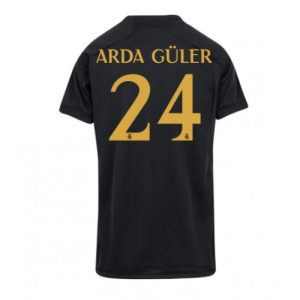Real Madrid Fotballdrakt Dame Arda Guler #24 Tredje Trøye 2023-24 Kortermet