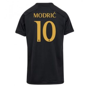 Real Madrid Fotballdrakt Dame Luka Modric #10 Tredje Trøye 2023-24 Kortermet
