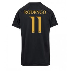 Real Madrid Fotballdrakt Dame Rodrygo Goes #11 Tredje Trøye 2023-24 Kortermet