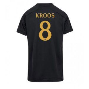 Real Madrid Fotballdrakt Dame Toni Kroos #8 Tredje Trøye 2023-24 Kortermet