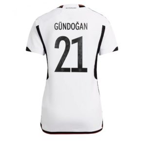 Tyskland Fotballdrakt Dame Ilkay Gundogan #21 Hjemmetrøye FIFA VM 2022 Kortermet