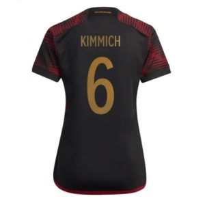 Tyskland Fotballdrakt Dame Joshua Kimmich #6 Bortetrøye FIFA VM 2022 Kortermet