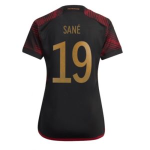 Tyskland Fotballdrakt Dame Leroy Sane #19 Bortetrøye FIFA VM 2022 Kortermet